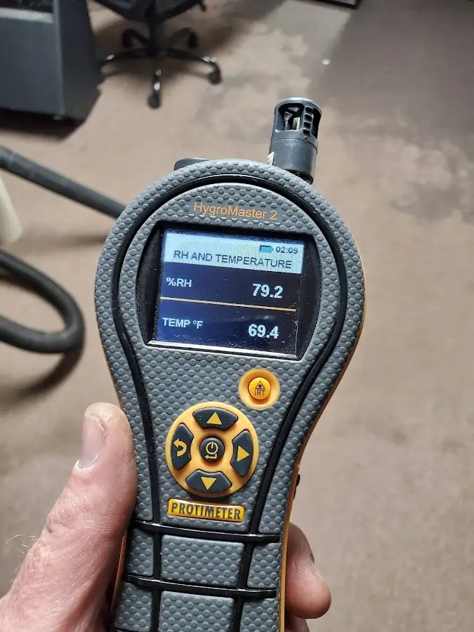 Moisture meter humidity assessment for Fire & Smoke Damage Restoration in Robbinsdale